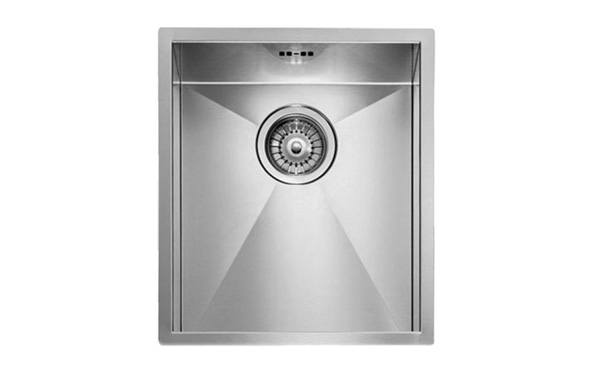kitchen sink stainless steel, 390x450mm
